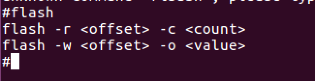 Accessing and dumping firmware through UART